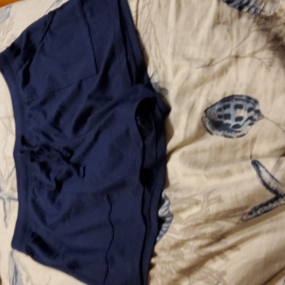 Navy blue woman's shorts size large